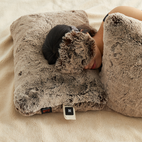 Heated pillow- relieve neck and shoulder tension