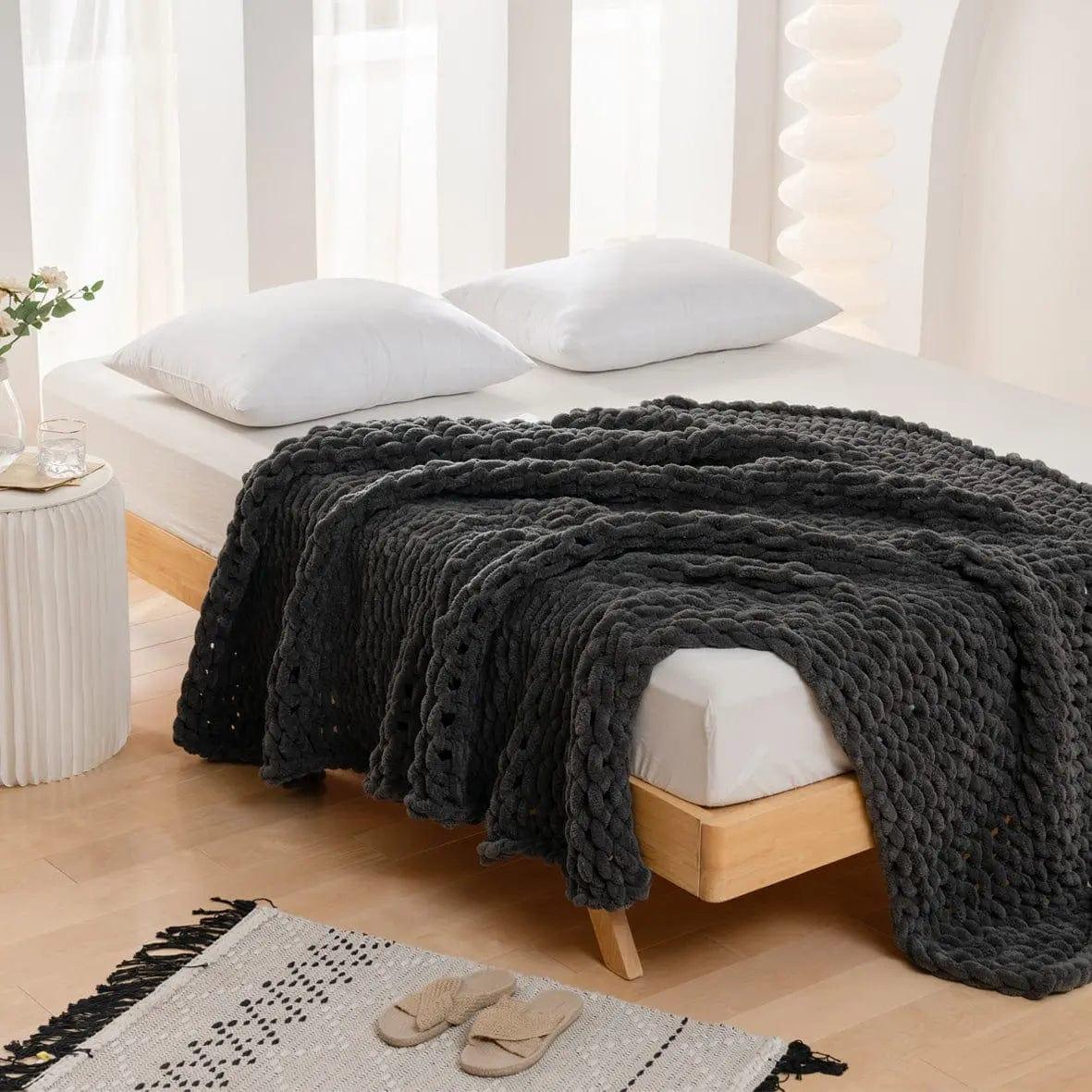 How to Wash a Chunky Knit Blanket?
