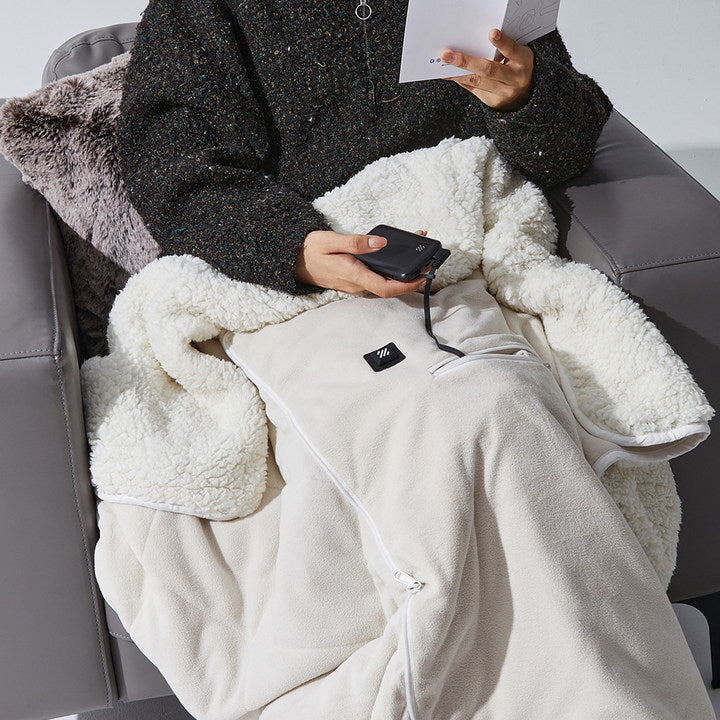 Cordless electric throw blanket sale