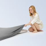 Cooling cover for floor mattress