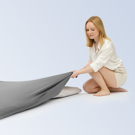 Cooling cover for floor mattress