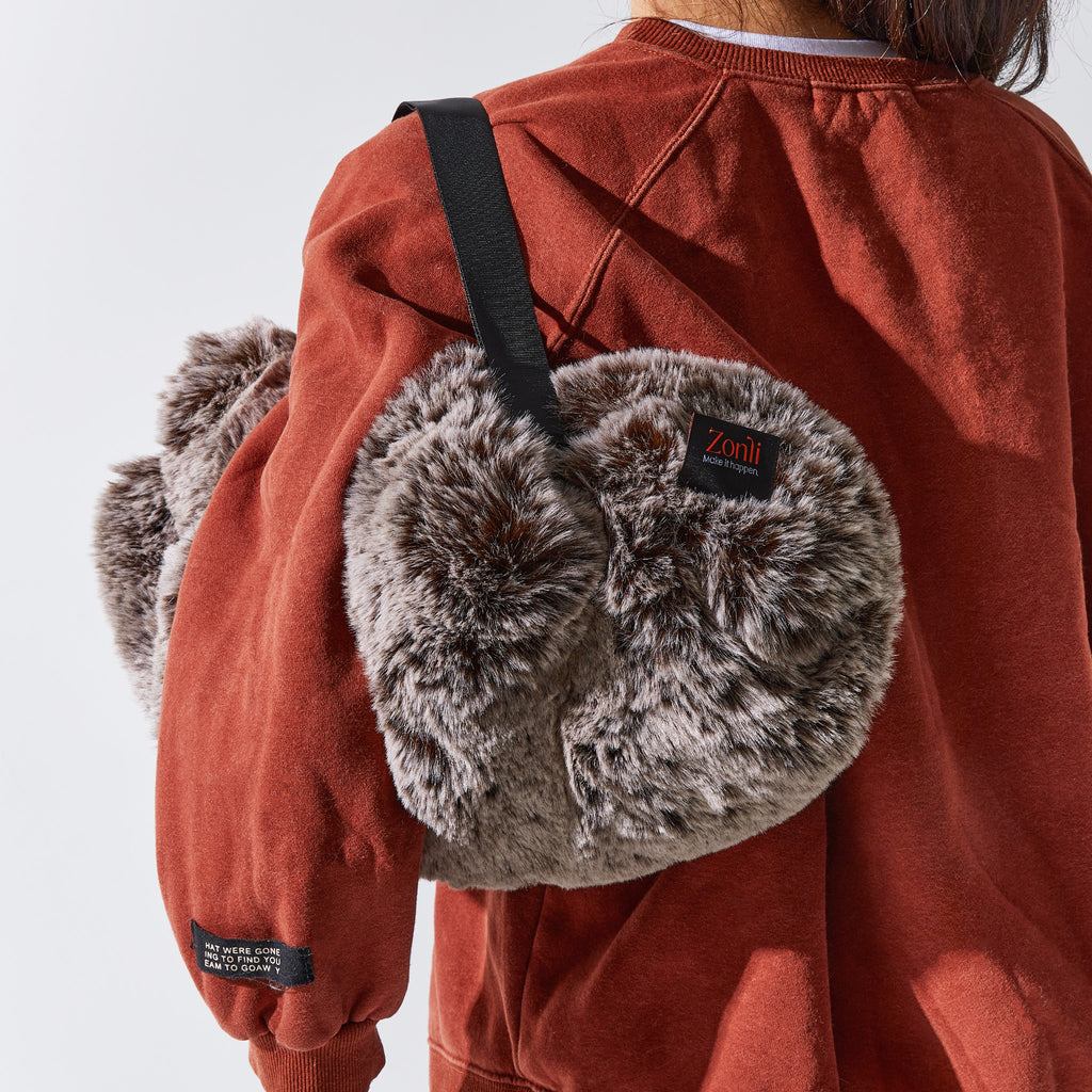 Faux Fur Heated Pad-portable