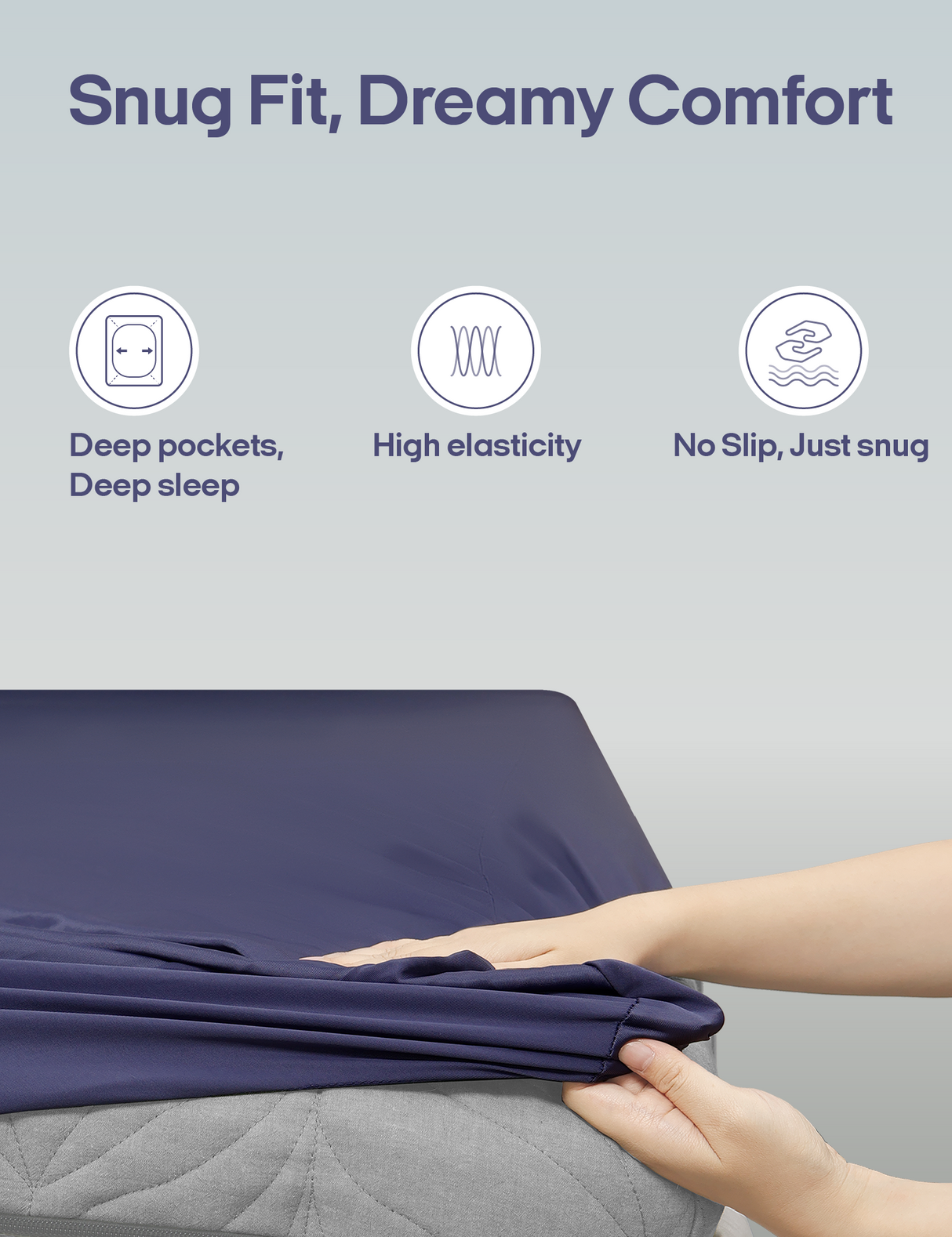 100% Nylon Cooling Fitted Sheet