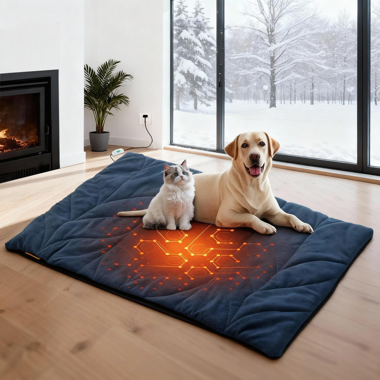 Free Electric Heated Pet Mat （5pcs limited）