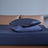 Blue Bamboo Fitted Sheet by Zonli