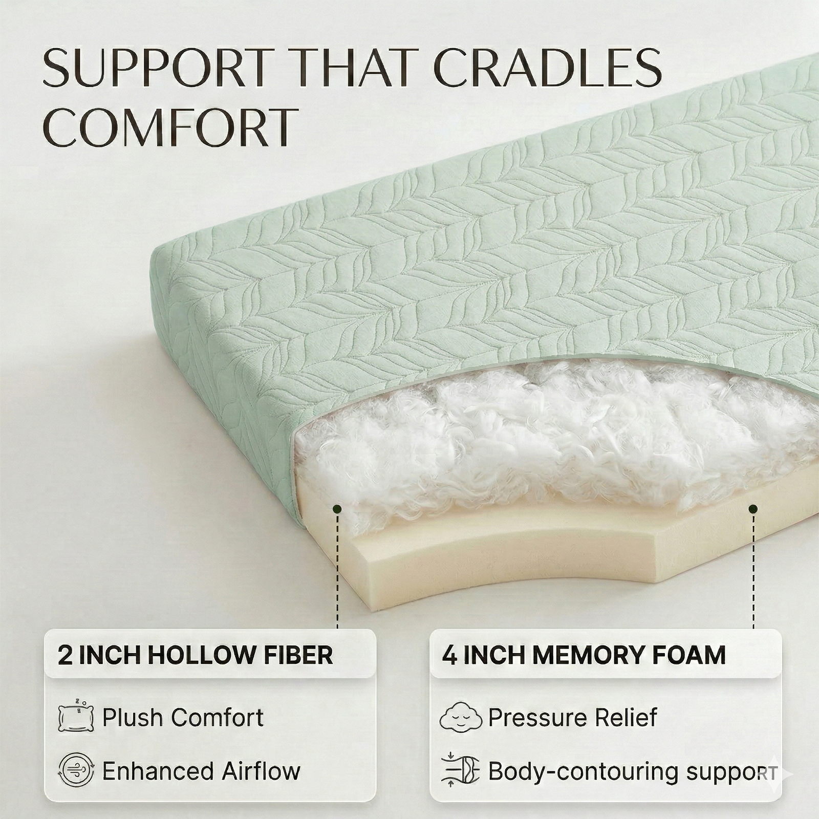 Wheat Dream Futon Mattress