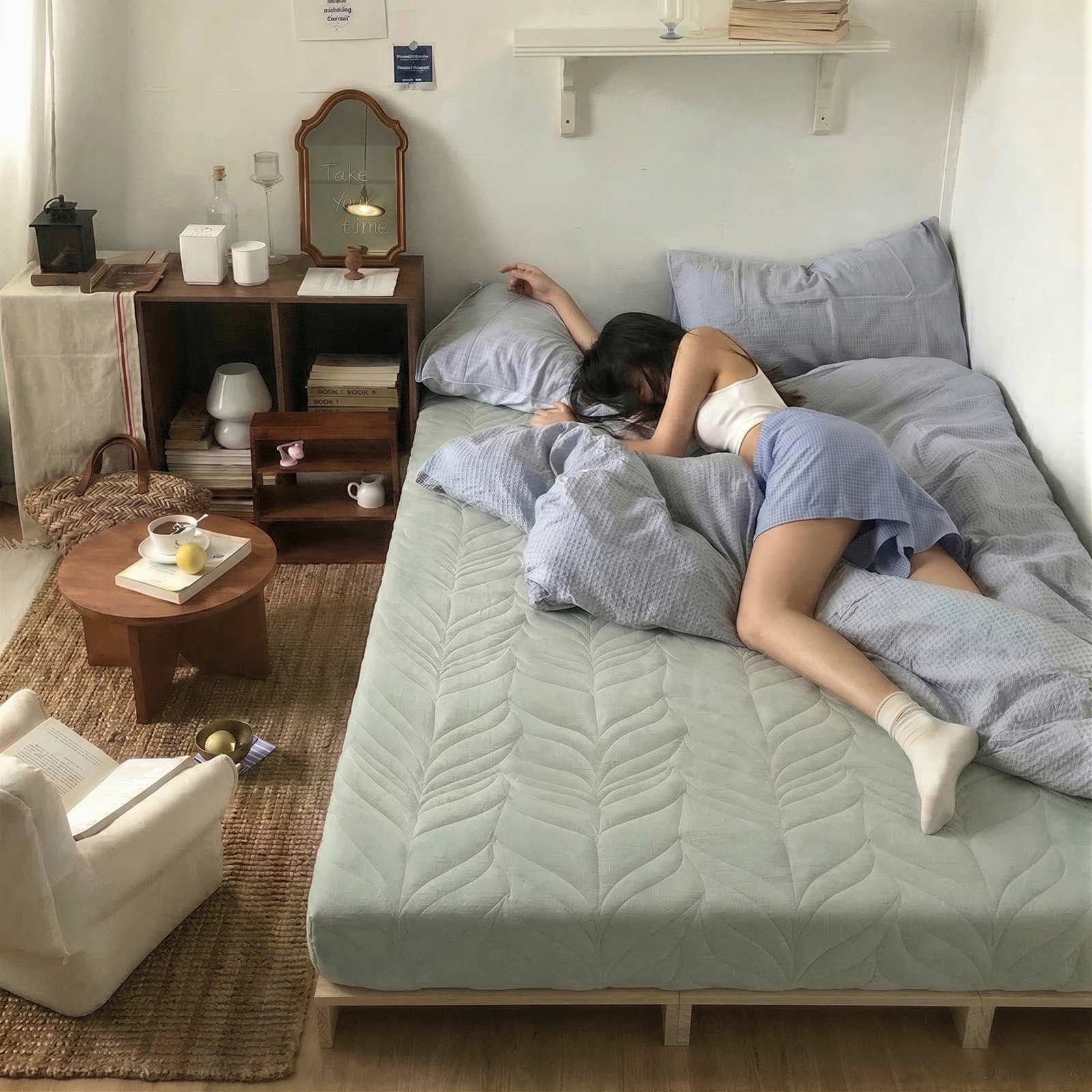 Wheat Dream Futon Mattress