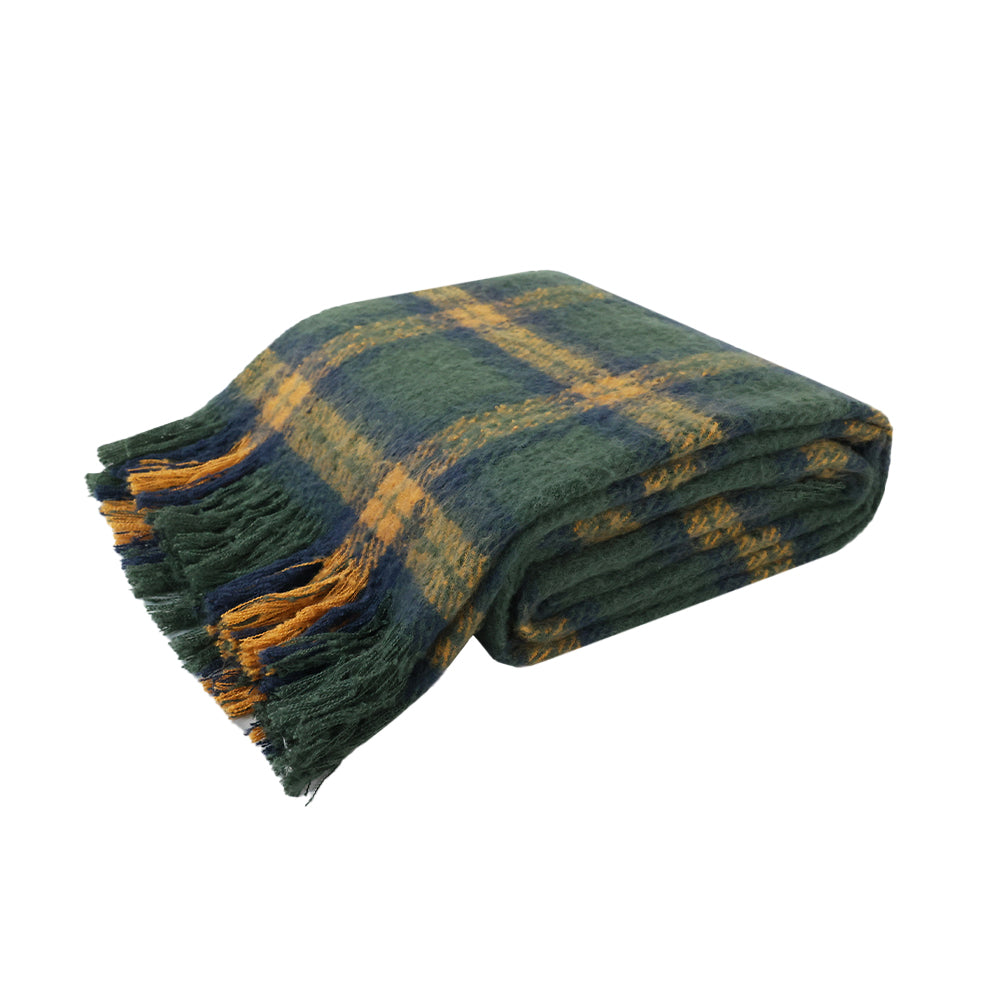 Plaid Throw Blanket