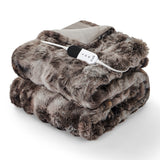 Fuzzy Calming Heated Weighted Blanket
