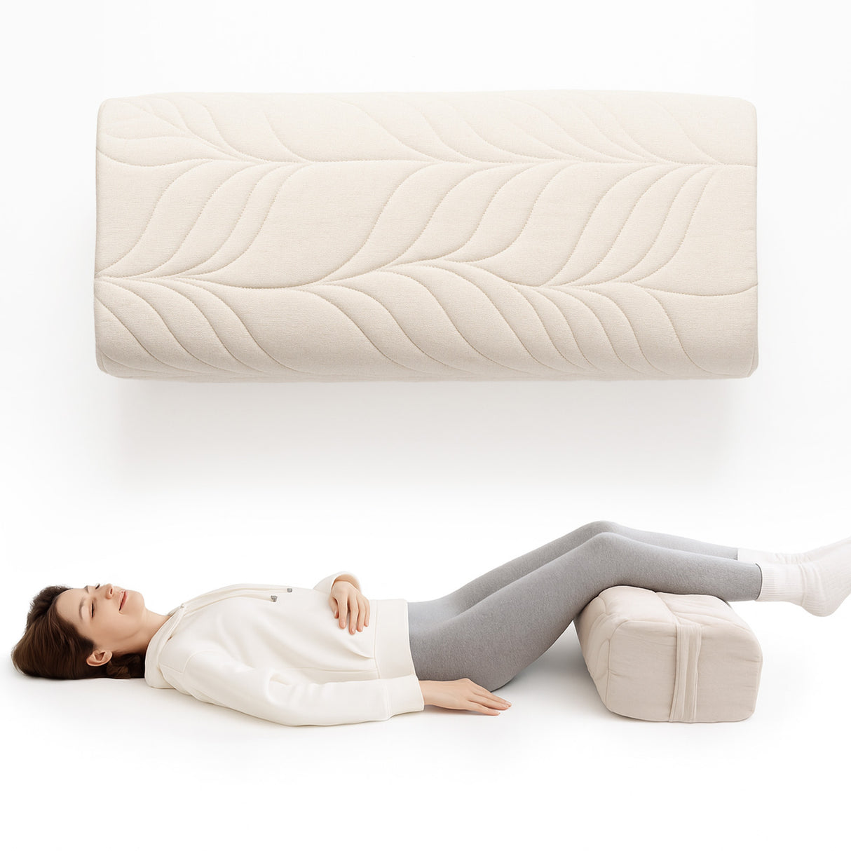 Wheat Leg Rest Pillow