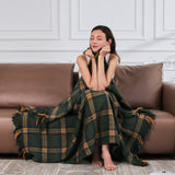 Plaid Throw Blanket