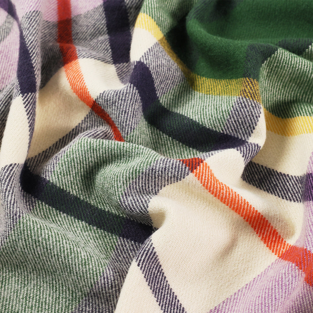 Christmas Plaid Throw Blanket