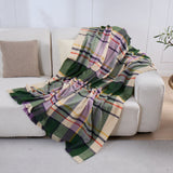 Christmas Plaid Throw Blanket