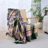 Christmas Plaid Throw Blanket