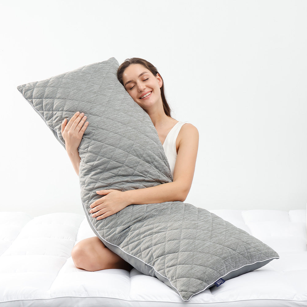 Cooling Body Pillow for Side Sleeper