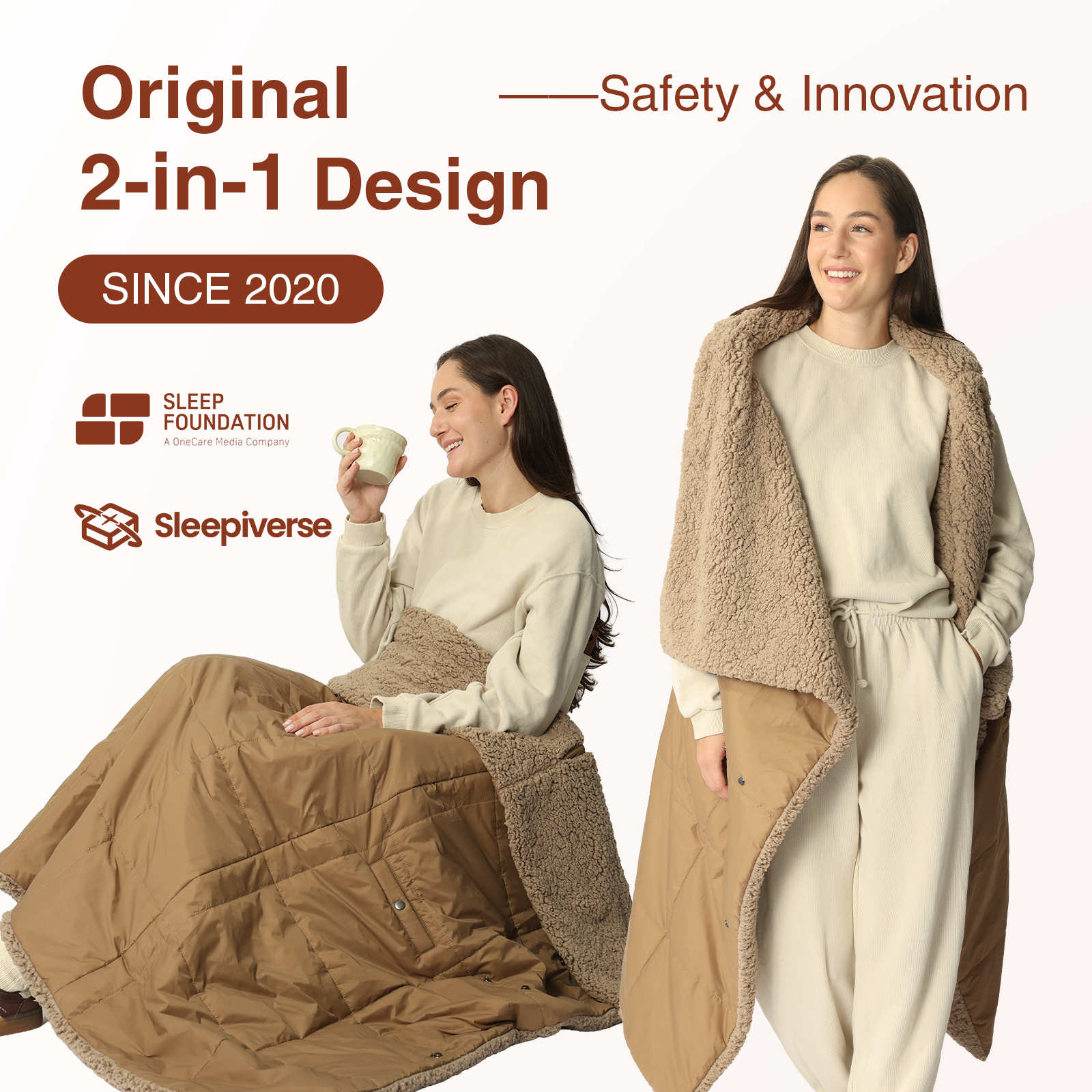 Wearable Battery Operated Heated Blanket Z-Style 9V