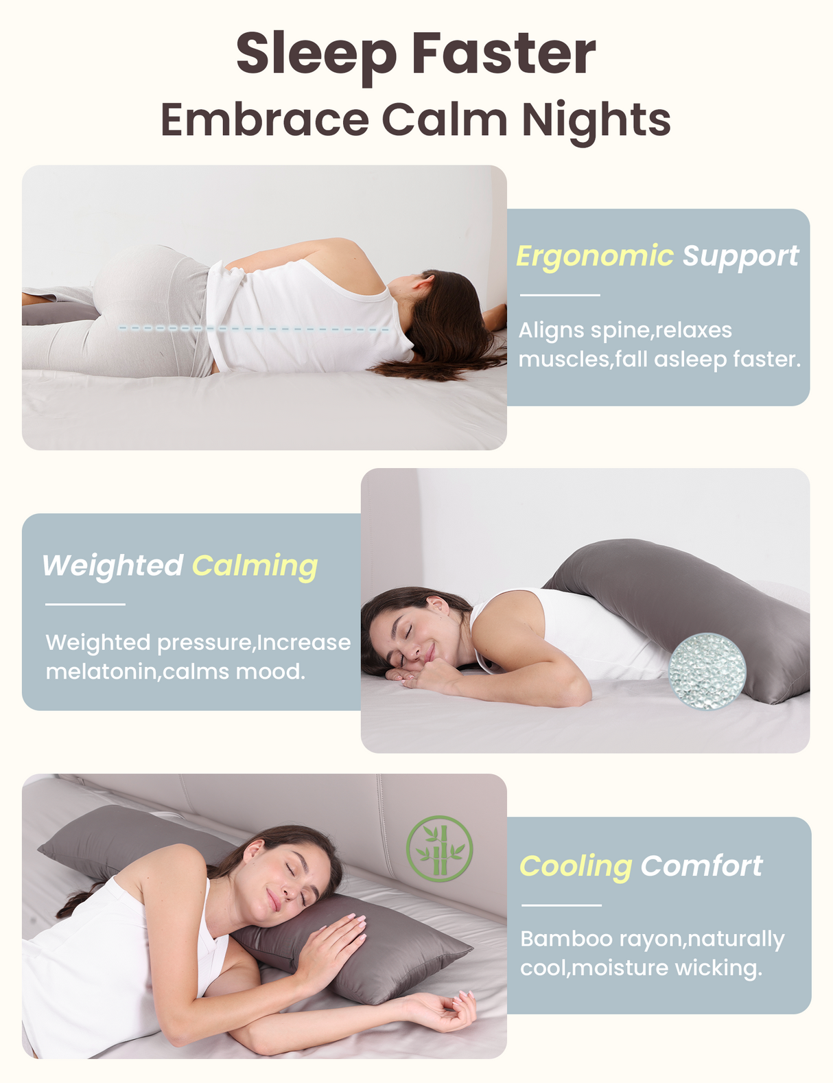 Weighted Body Pillow