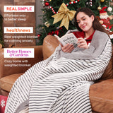 Fuzzy Calming Heated Weighted Blanket