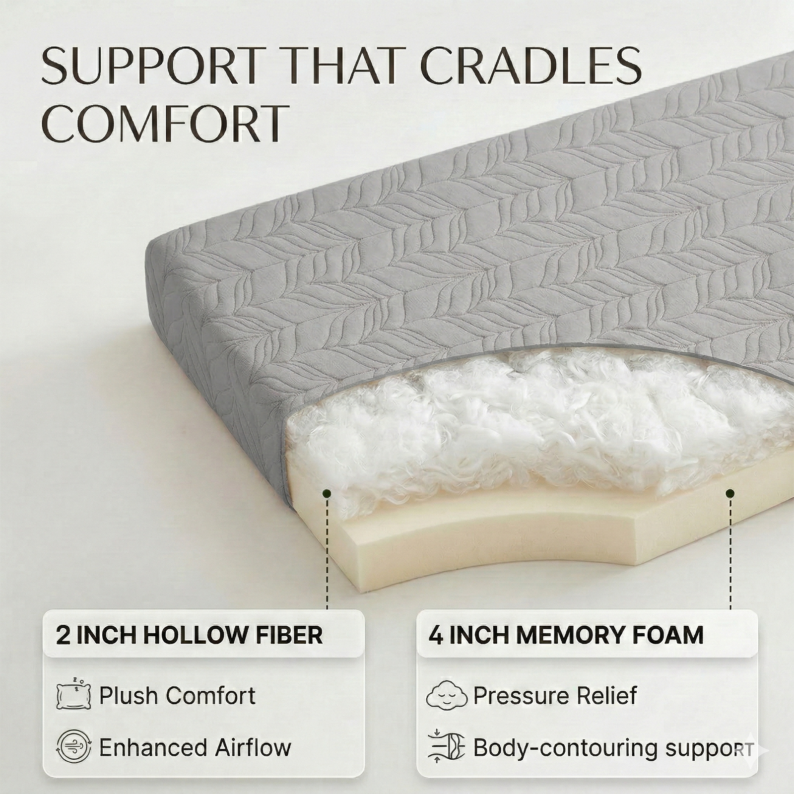 Wheat Dream Futon Mattress