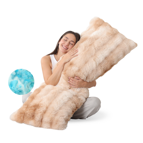 Bubble Plush Body Pillow