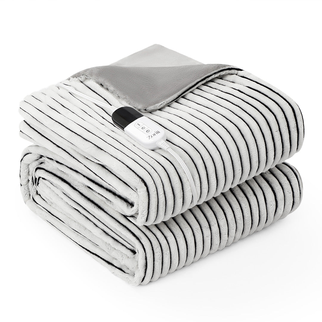 Fuzzy Calming Heated Weighted Blanket