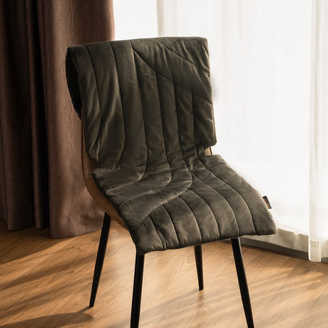 Grey Heated Chair Pad 