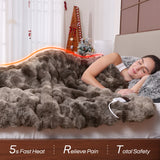 Fuzzy Calming Heated Weighted Blanket