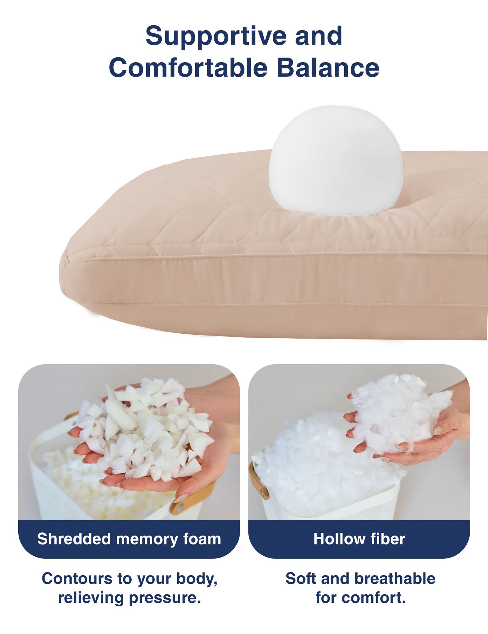 Memory Foam Body Pillow