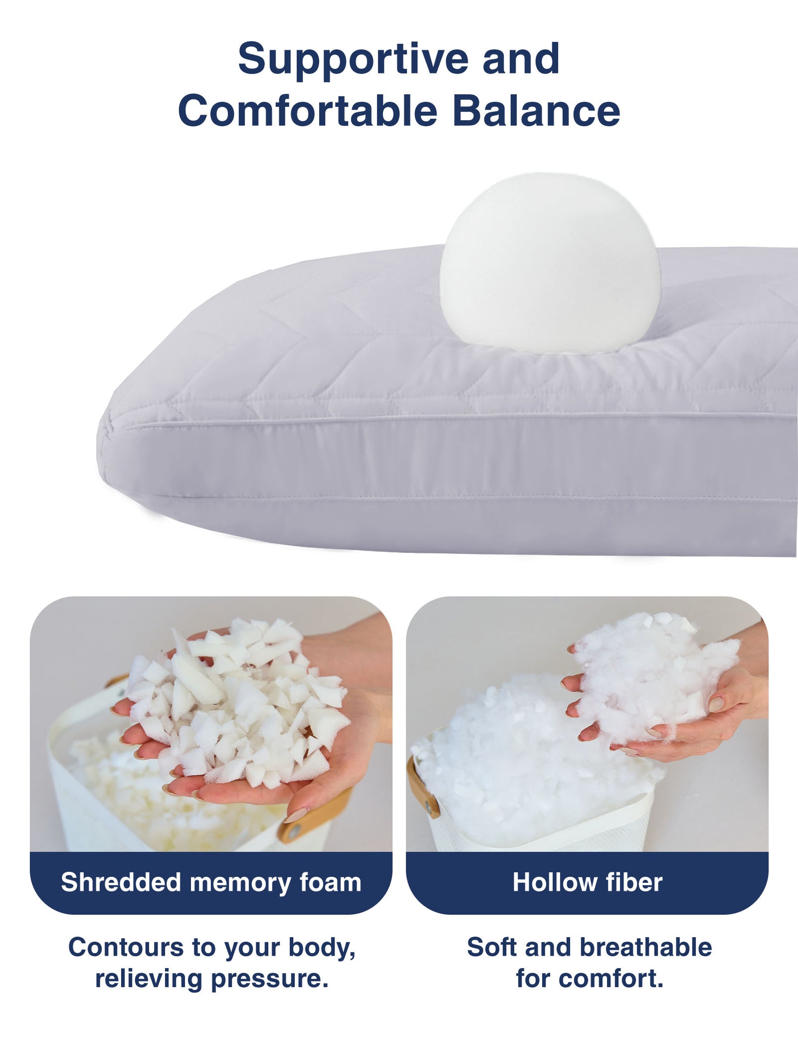 Memory Foam Body Pillow