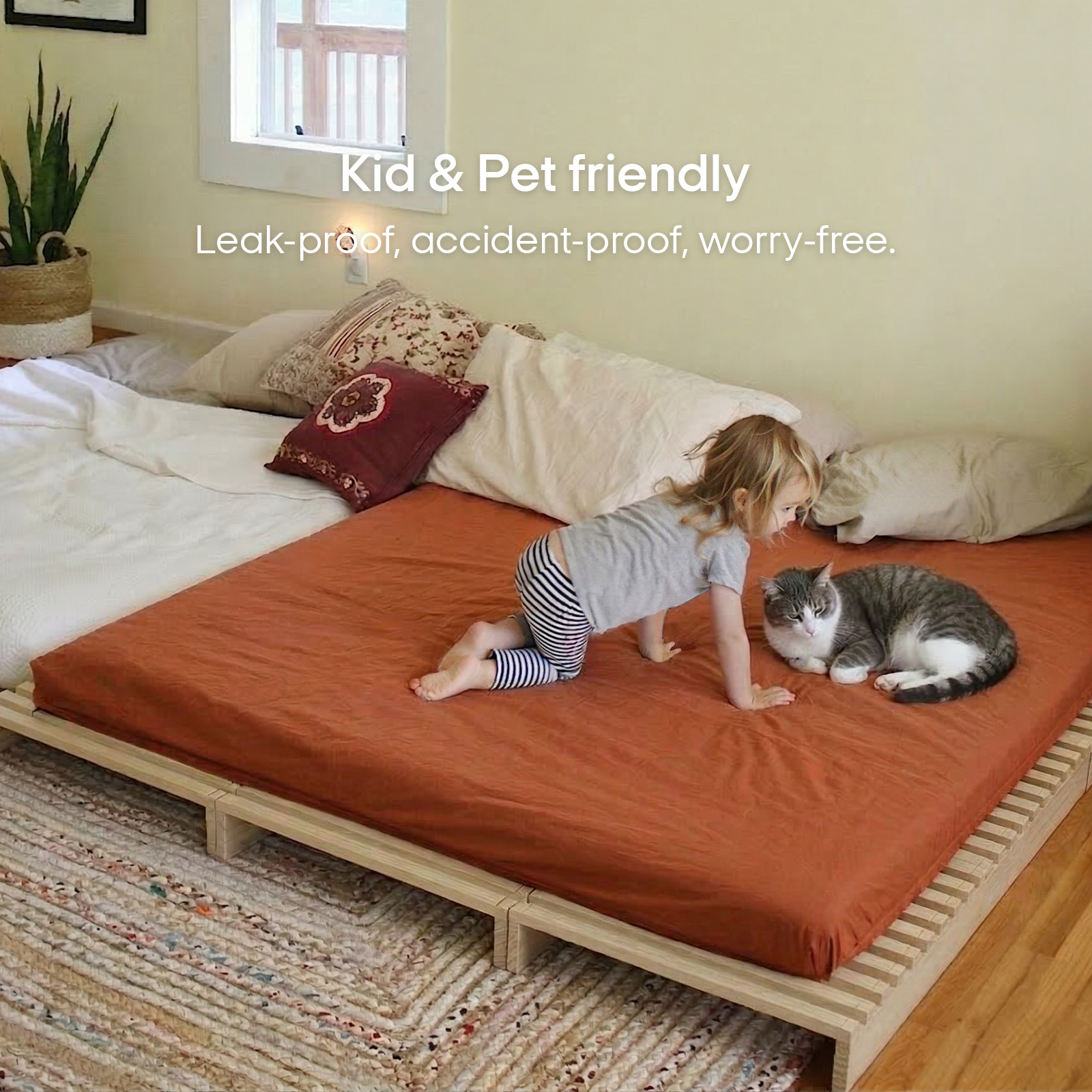 Cotton Waterproof Futon Mattress Cover