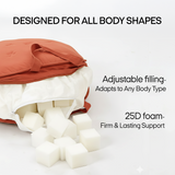 2 in 1 Cookie seat cushion