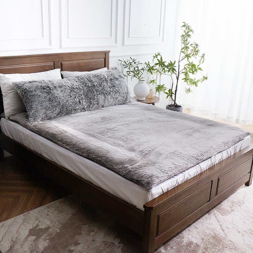 Soft Faux Fur Futon Mattress