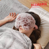 Temp-Controlled Faux Fur Weighted Eye Pillow