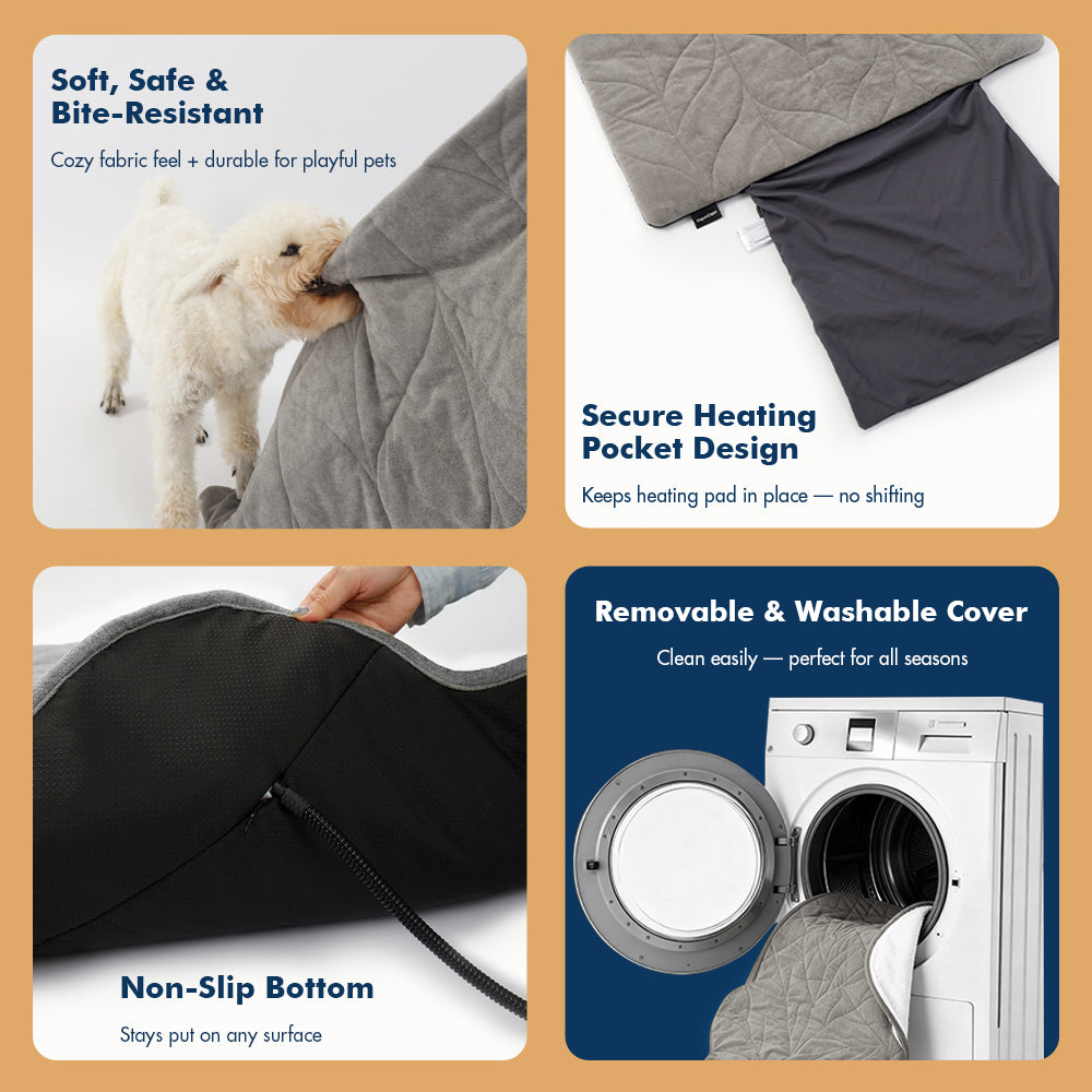 Square Electric Heated Pet Mat