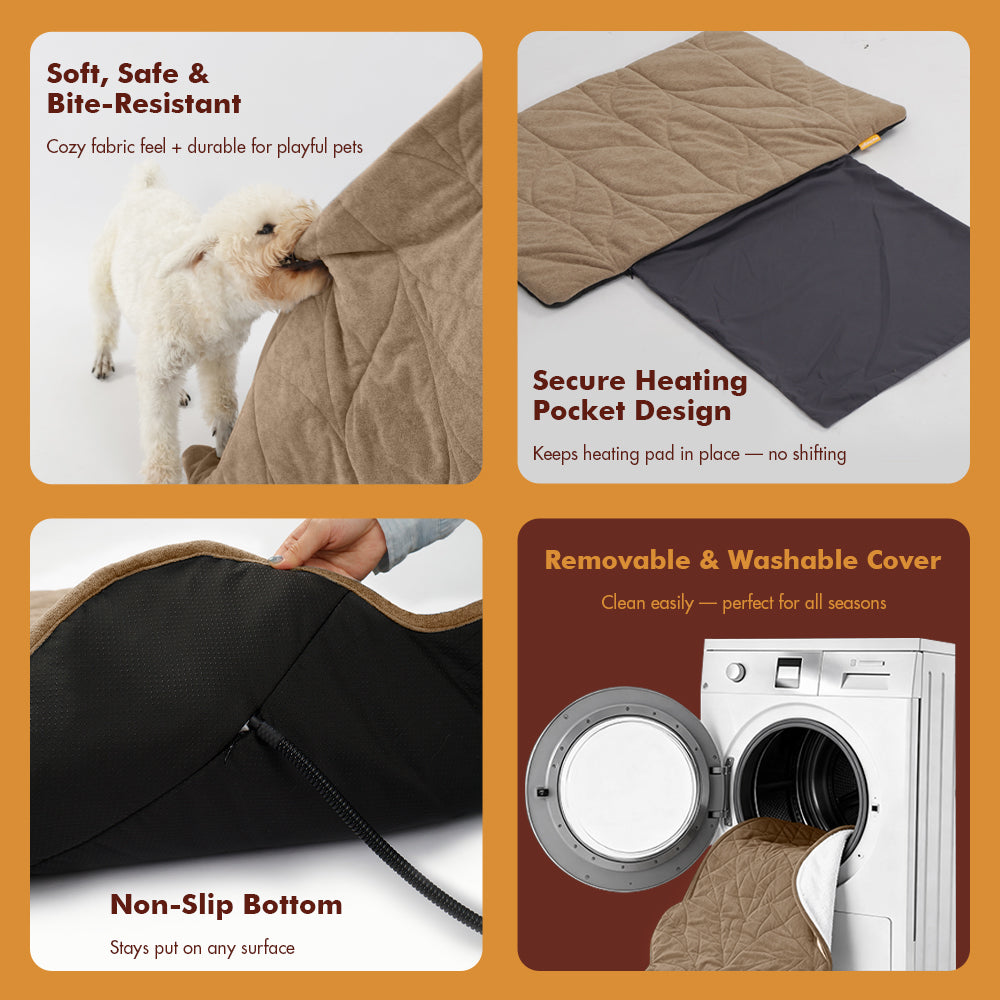 Square Electric Heated Pet Mat