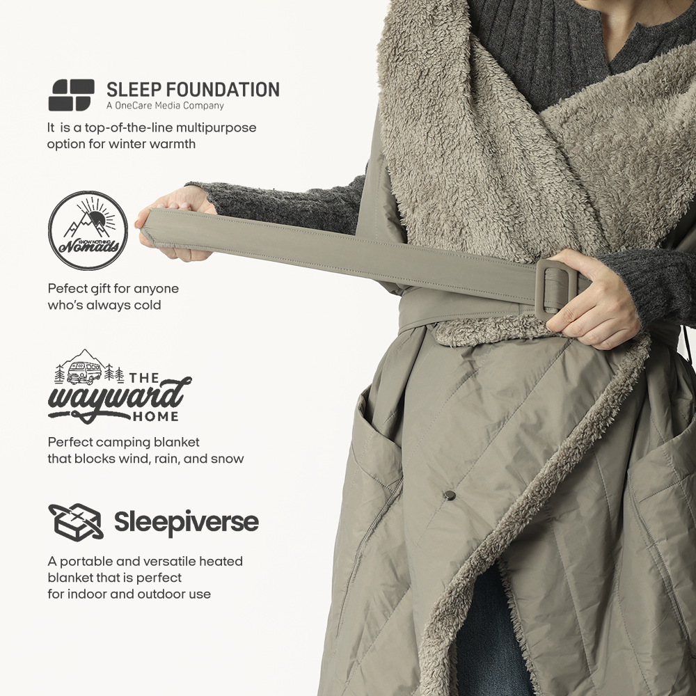 Battery Operated Heated Blanket- Z-Style Cocoon