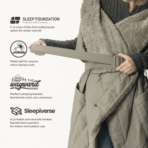Battery Operated Heated Blanket- Z-Style Cocoon