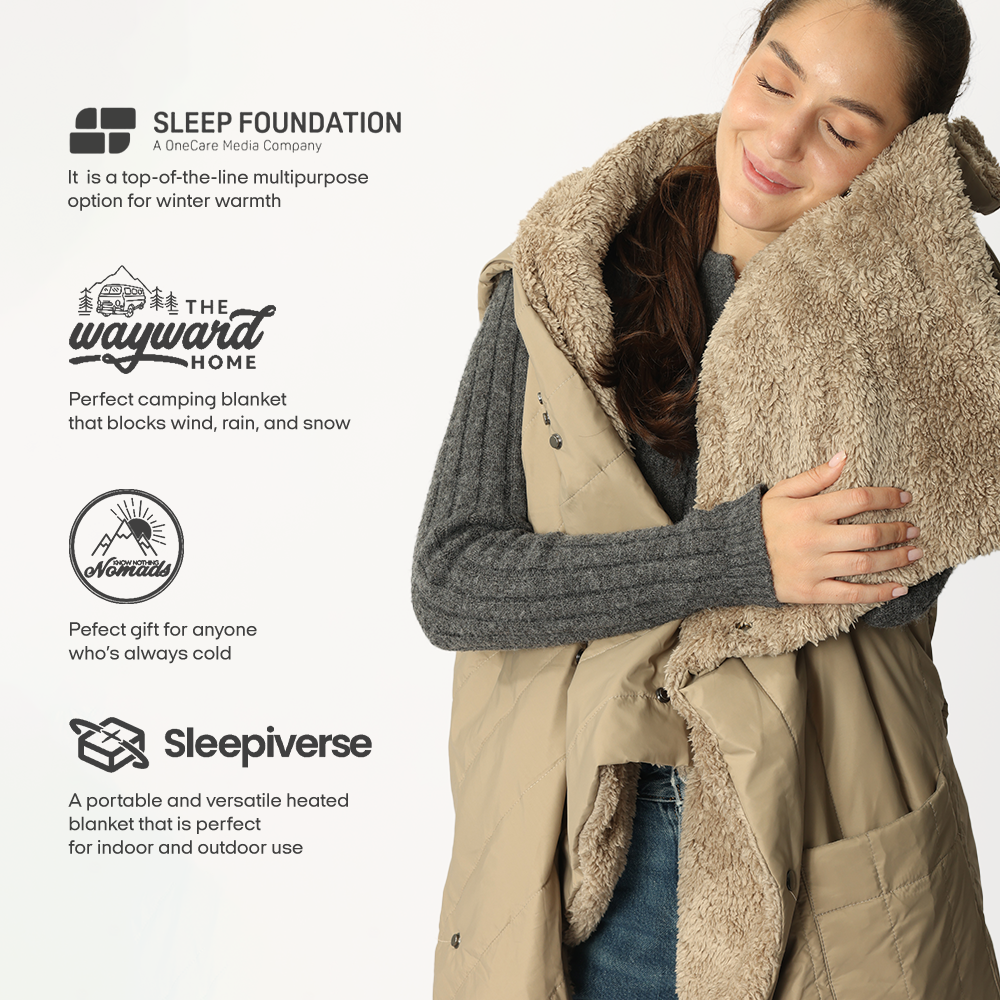 Battery Operated Heated Blanket- Z-Style Cocoon