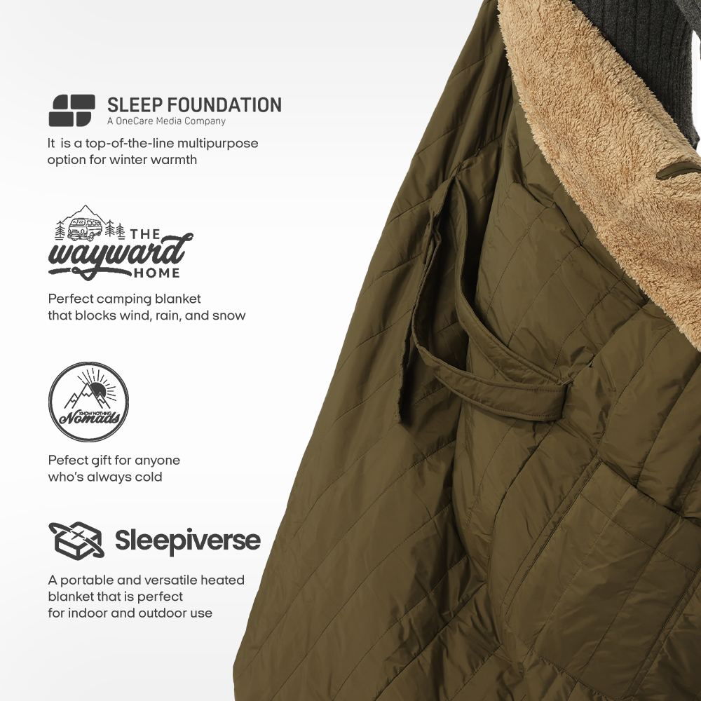 Battery Operated Heated Blanket- Z-Style Pro Cocoon