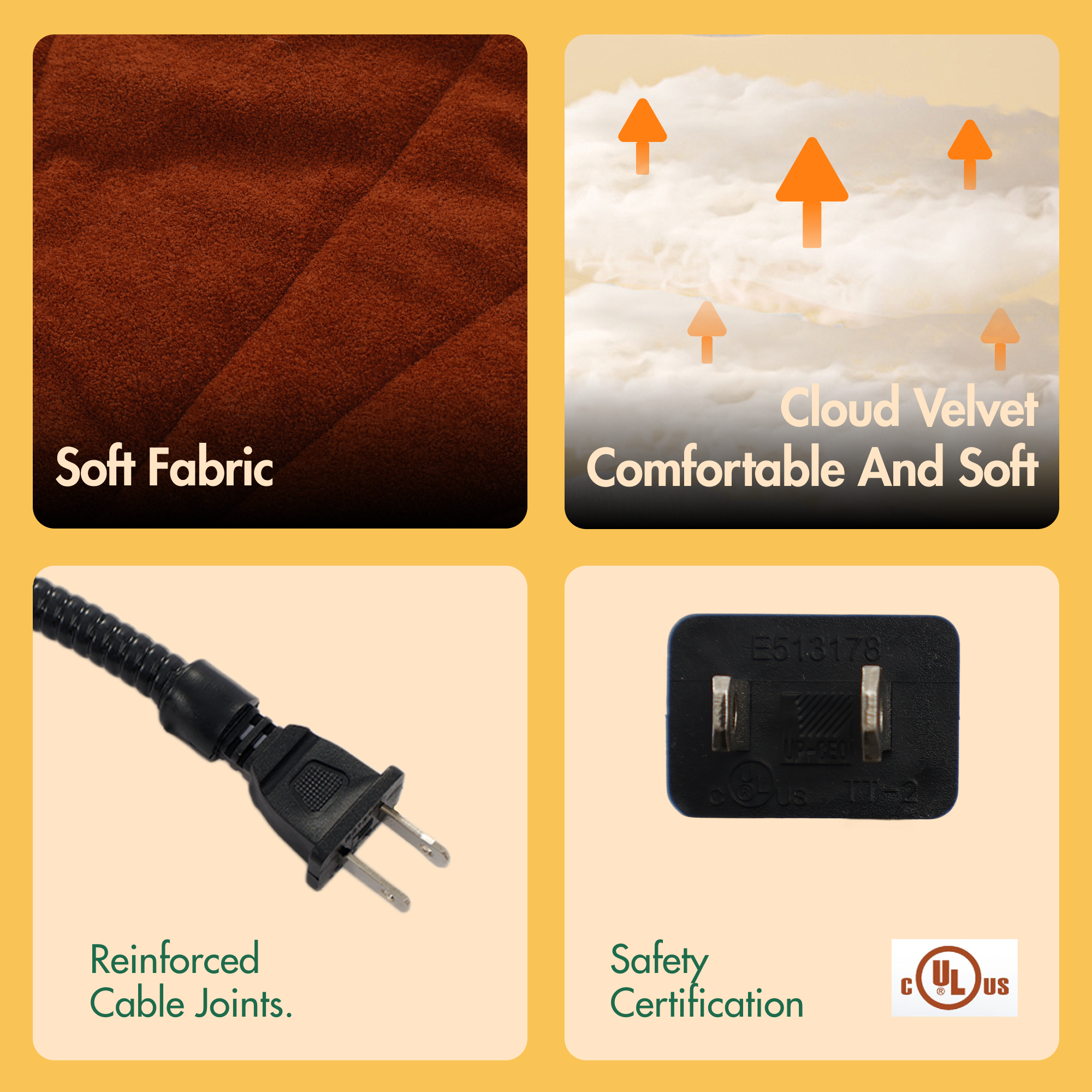 Maple Leaf-Shaped Pet Heating Mat