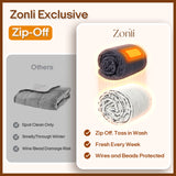 Fuzzy Calming Heated Weighted Blanket