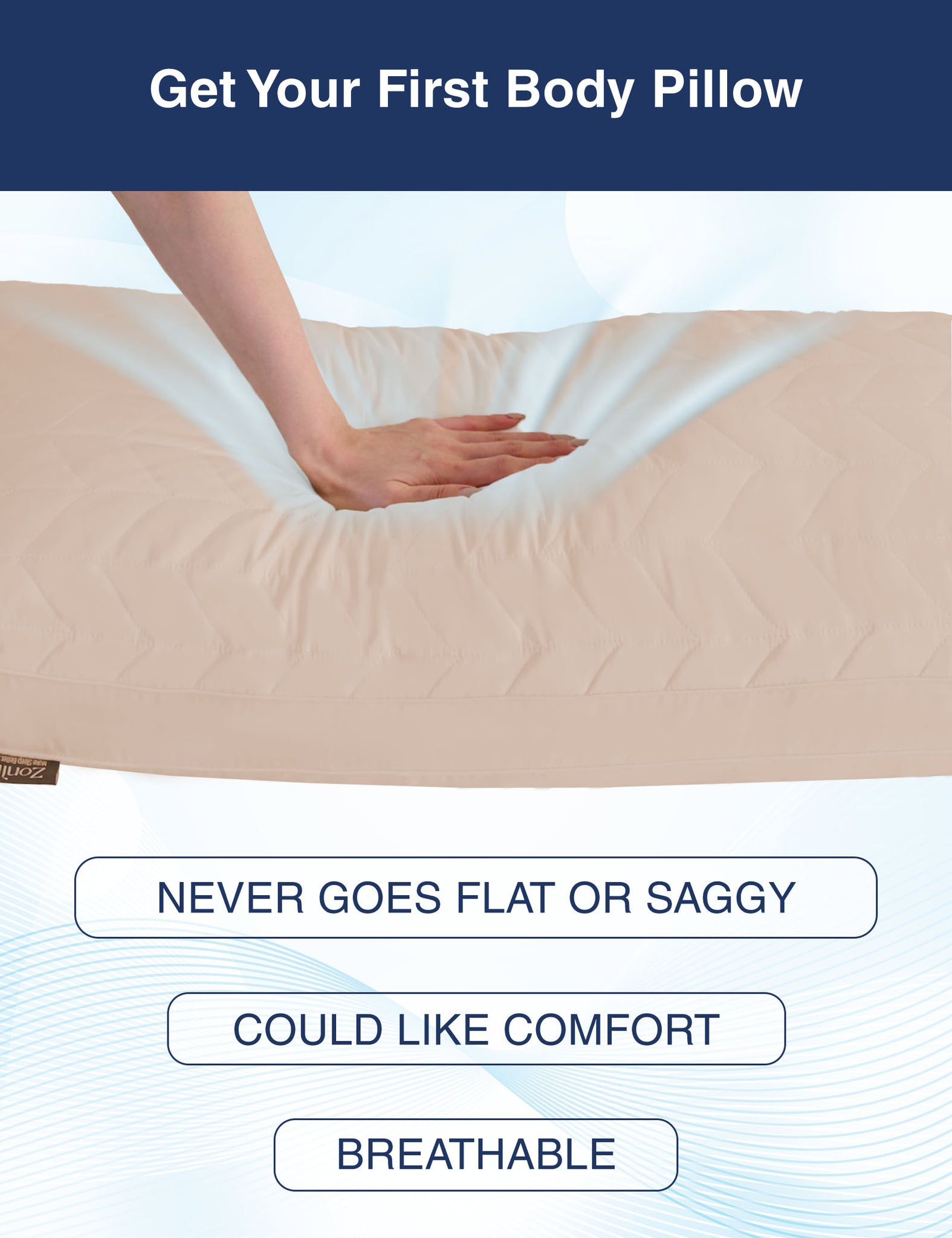 Memory Foam Body Pillow