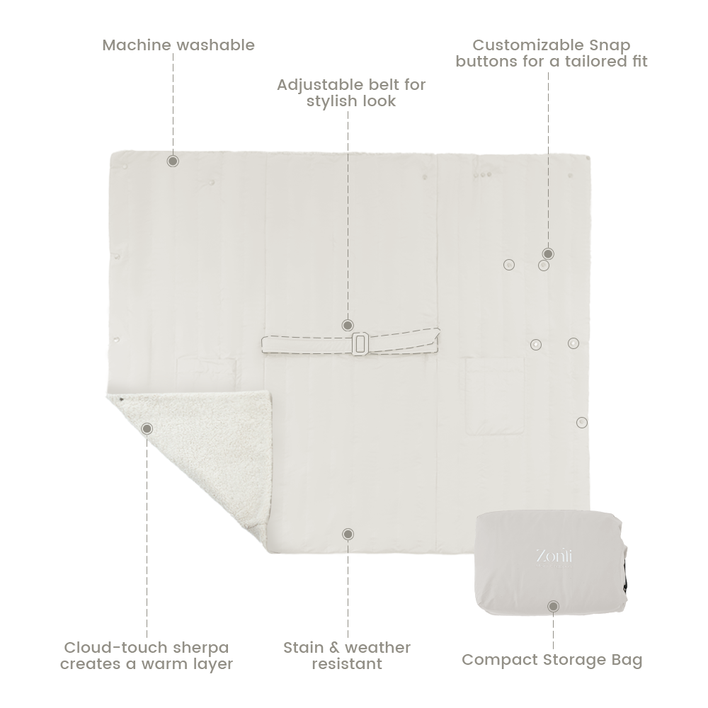 Battery Operated Heated Blanket- Z-Style Pro Cocoon