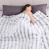 Fuzzy Calming Heated Weighted Blanket
