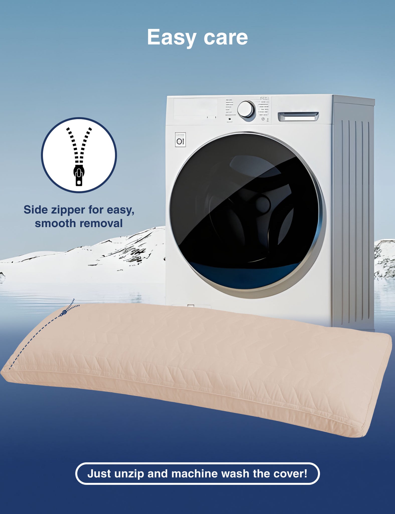 Memory Foam Body Pillow