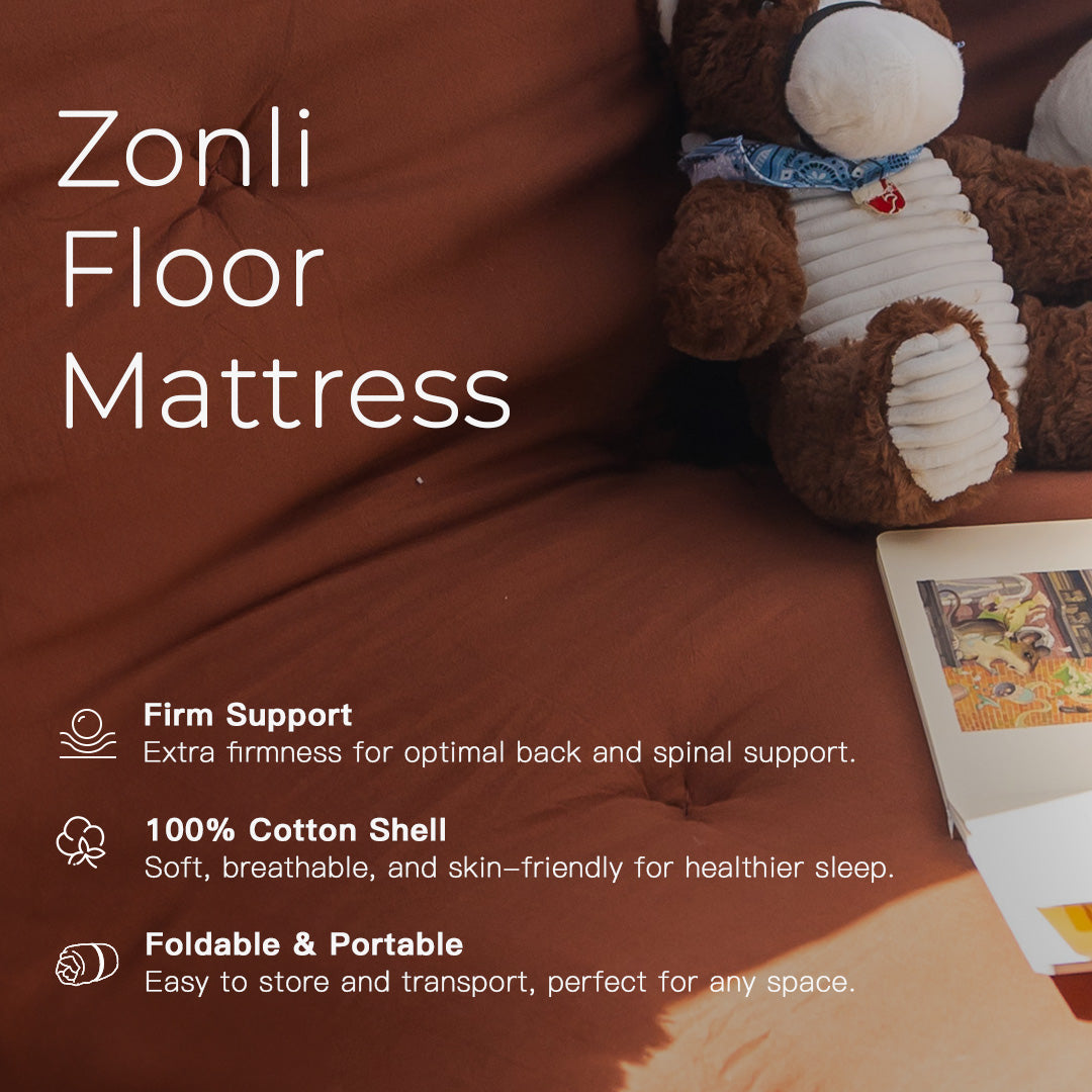 100% Organic Cotton Soft Floor Mattress