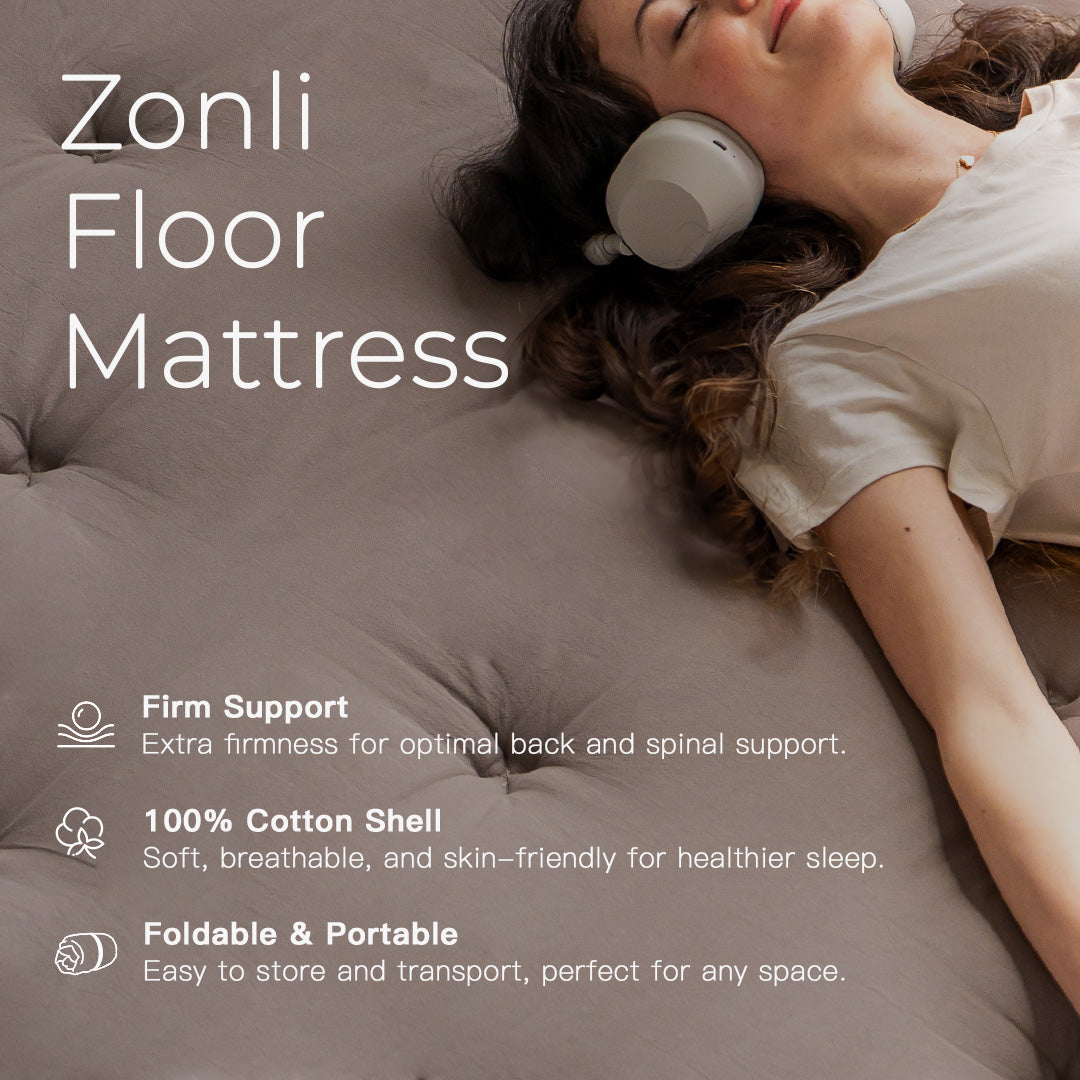 100% Organic Cotton Soft Floor Mattress