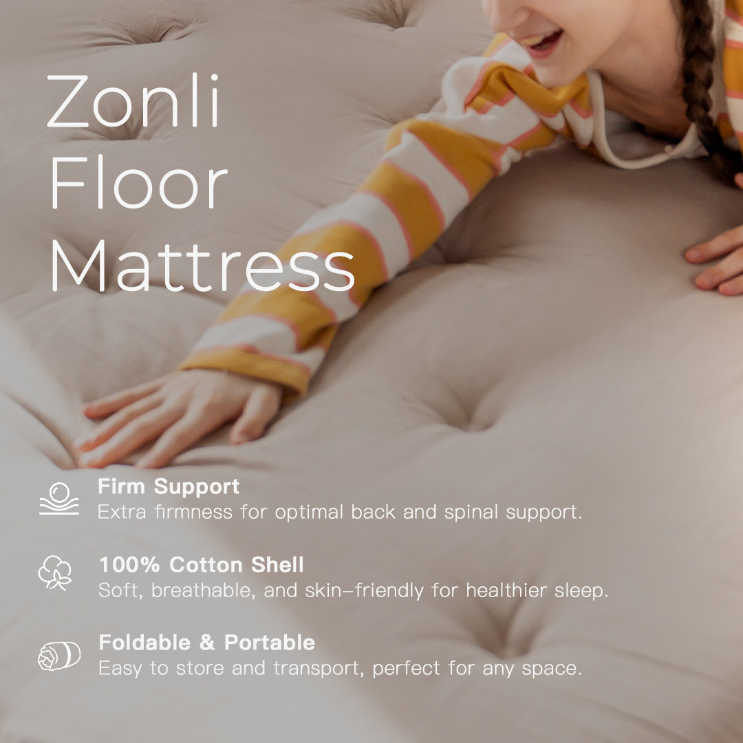 100% Organic Cotton Soft Floor Mattress