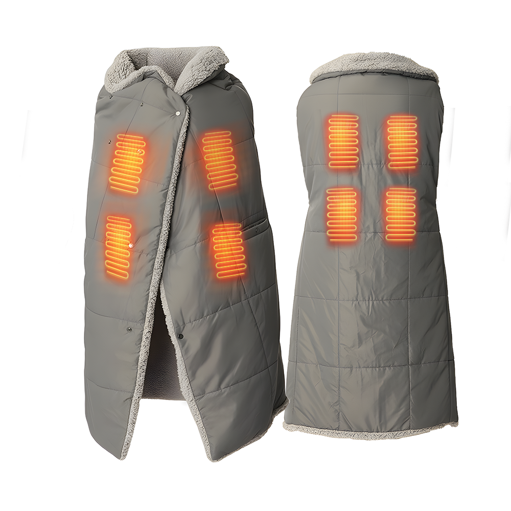 Wearable Battery Operated Heated Blanket Z-Style 9V