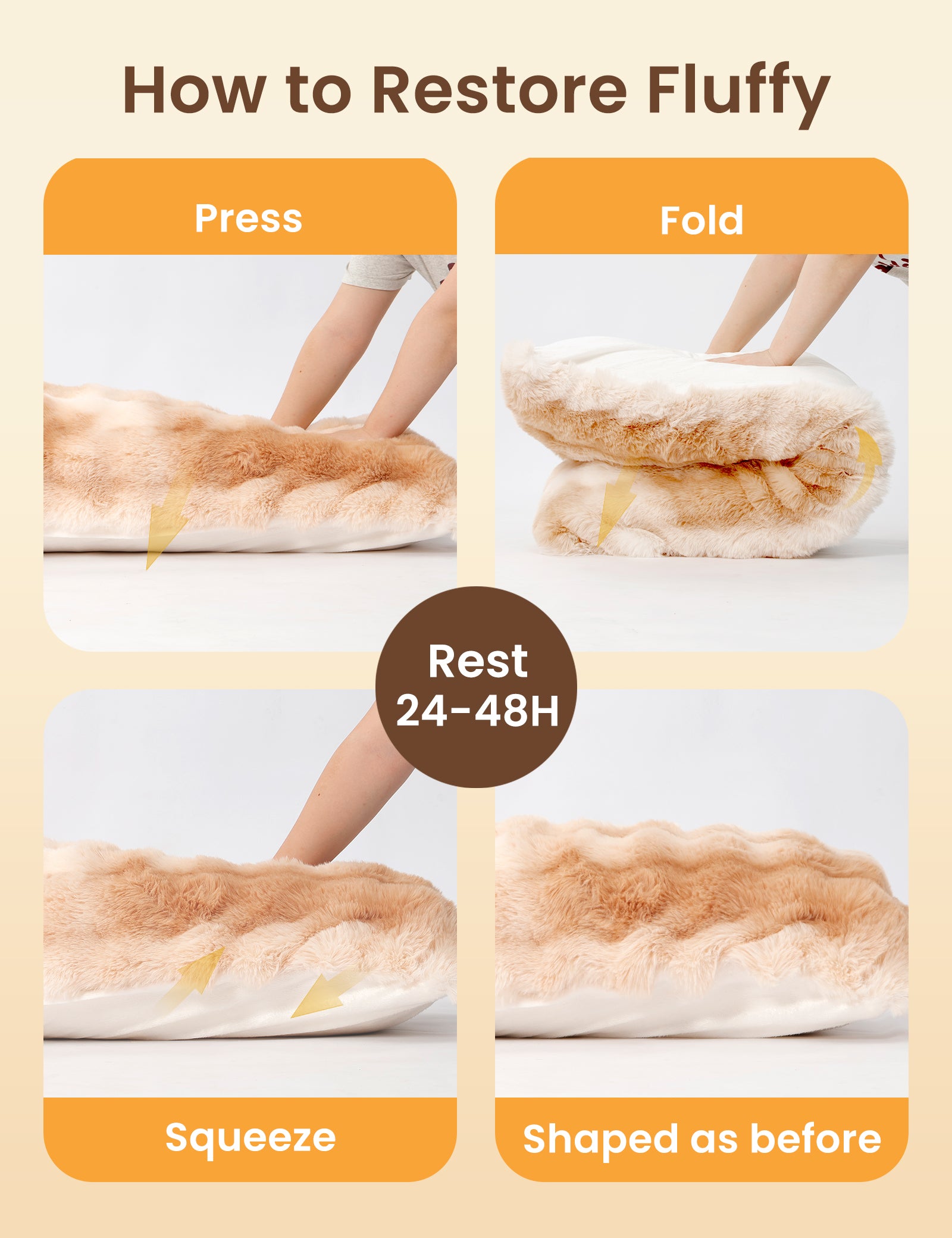 Bubble Plush Body Pillow